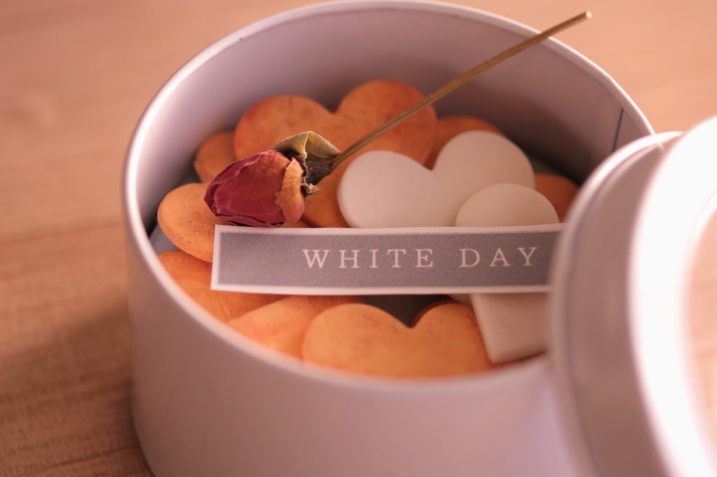 White Day cookies